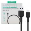 AUKEY CB-CD30 kabel USB-C - USB-A 0,9m 60W PD 3A 20V nylonowy oplot czarny
